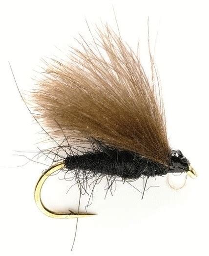 Fulling Mill Dry Fly - CDC Black | Dry Flies | Flies | adh-fishing