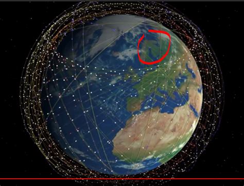 Starlink Satellite Internet Map