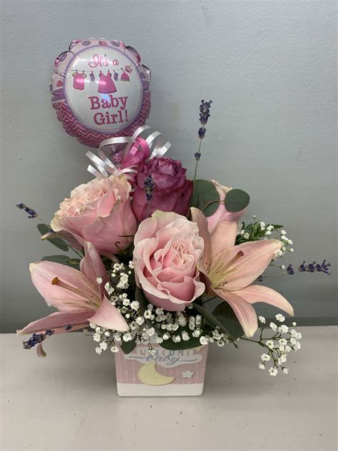 New Baby Girl Flowers by Petal Me Home Flowers