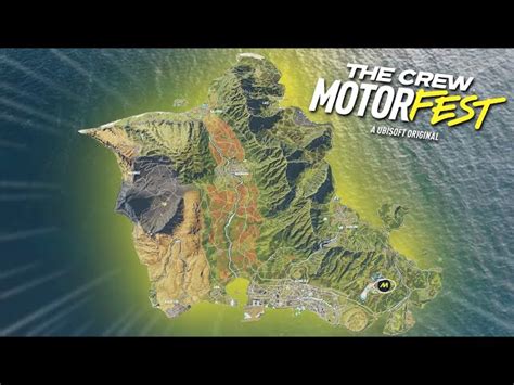 How big is The Crew Motorfest map? Size and locations explored