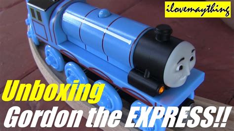 Unboxing Talking Gordon - Thomas & Friends Wooden Railway - YouTube