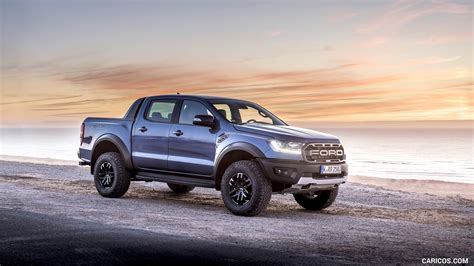 Ford Ranger Raptor | 2019MY (Color: Performance Blue) | Front Three-Quarter