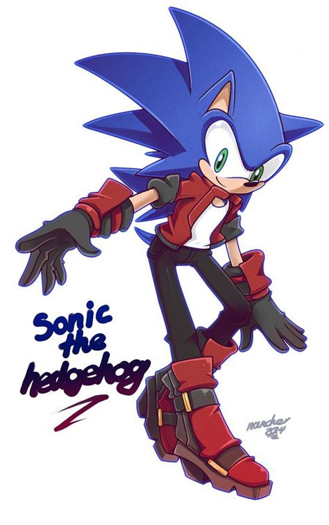 Sonic the hedgehog +redesign+ by nancher on deviantART | Sonic, Sonic ...