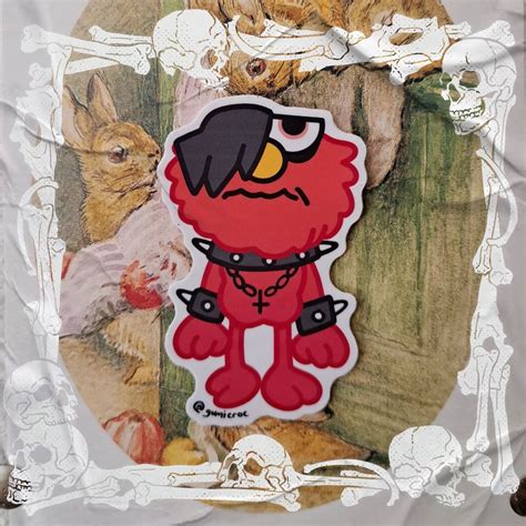 Scene Elmo - Etsy | Vinyl sticker, Sticker paper, Elmo