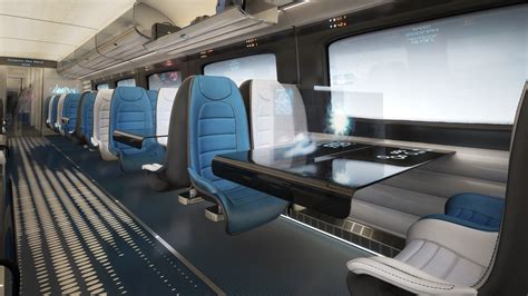 Hitachi Rail Europe reveals new high speed train interior