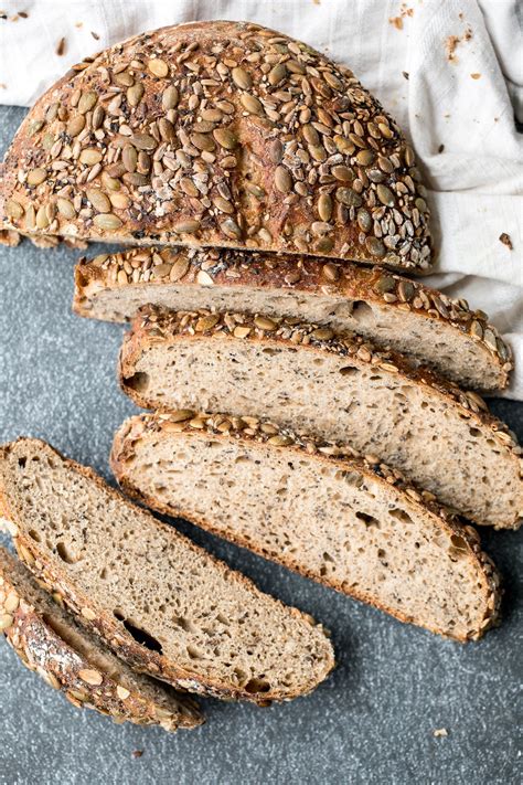 Seeded Whole Wheat Sourdough Bread (Small Batch) | aheadofthyme.com ...