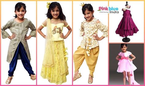 PinkBlueIndia Unveils the New Diwali Girls Diwali Festival Dresses ...