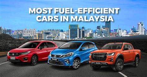 Most Fuel-Efficient Cars in Malaysia (2022) - PolicyStreet