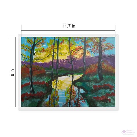 Moonlight Forest - Landscape Scenery Paintings Online