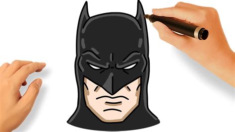 Batman Face Drawing