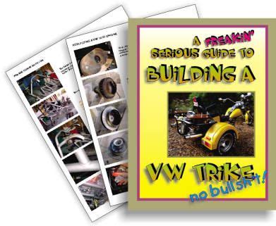 Plans: How to build a VW trike in 2022 | Vw trike, Trike, Trike kits