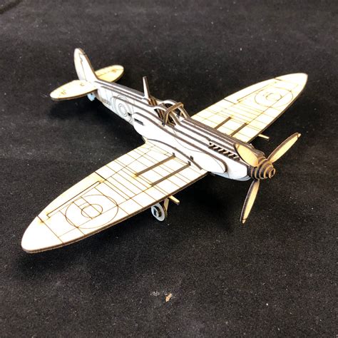 Supermarine Spitfire Model Kit | Etsy