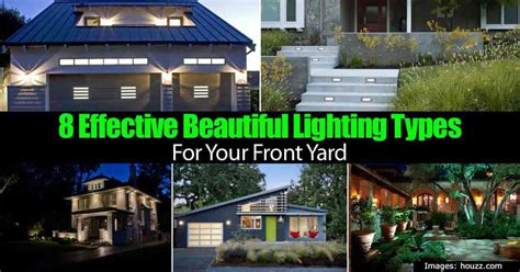 8 Effective Beautiful Front Yard Lighting Ideas For Your Home