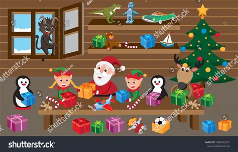 3 Christmas Toy Workshop Grotto Royalty-Free Photos and Stock Images ...