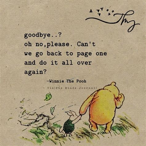 Goodbye..?? Oh No, Please | Pooh quotes, Goodbye quotes, Winnie the ...