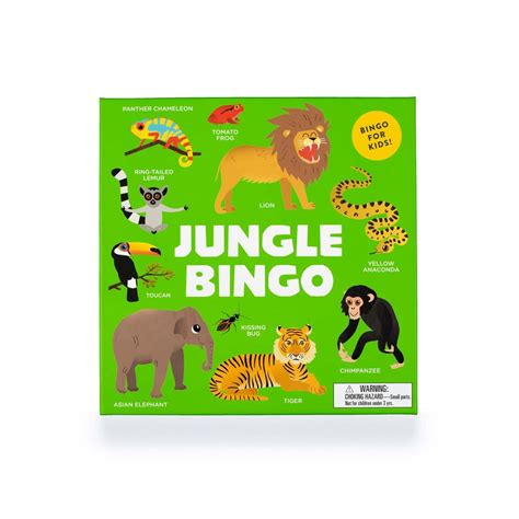 Jungle Bingo Board Game| ZSL Shop