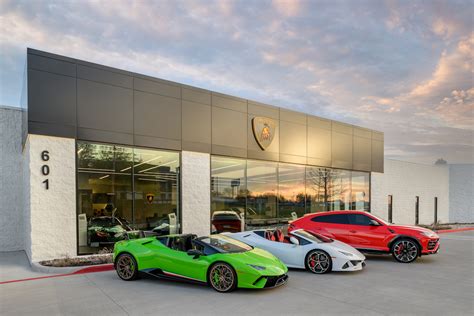 Lamborghini Announces the Expansion of Lamborghini Dallas Showroom