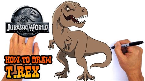 How to Draw T Rex | Jurassic World