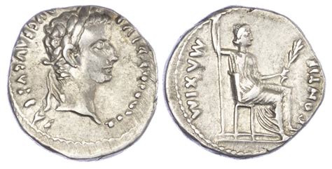 Tiberius, Silver Denarius | Baldwin's