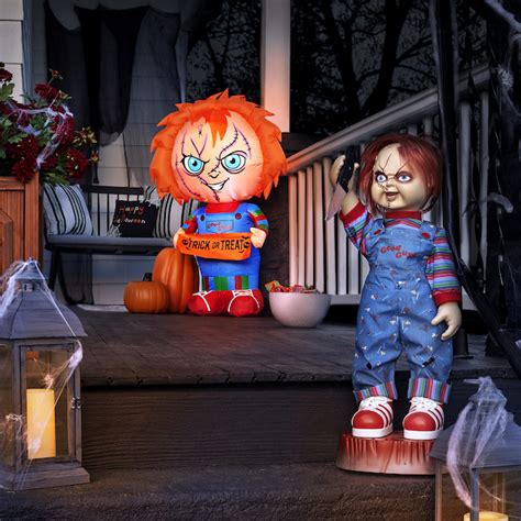 Universal Animatronic Musical Halloween Chucky Decoration ...