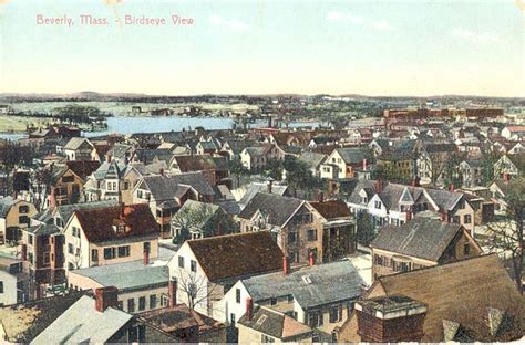 Downtown Beverly | Aerial view of downtown Beverly looking n… | Beverly ...