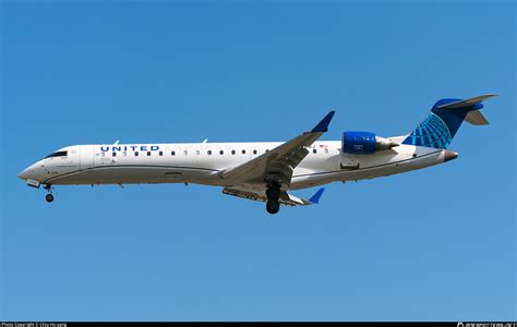 N538GJ United Express Bombardier CRJ-550 (CL-600-2C11) Photo by Chiu Ho ...