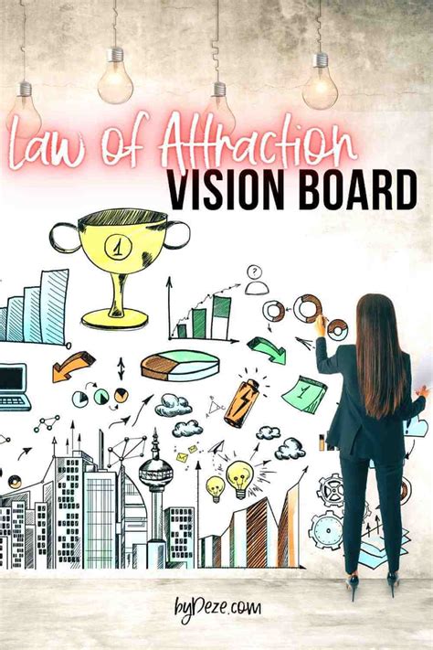 Achieve Your Dreams with a Law of Attraction Vision Board