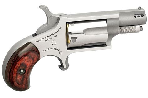 North American Arms Mini Revolver - 22 LR Ported - Stainless Steel- NAA ...