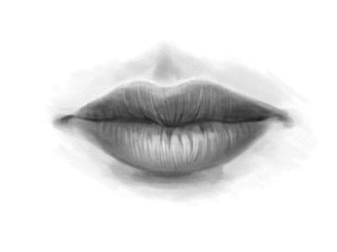 How To Draw Realistic Lips With One Pencil Drawing | Lipstutorial.org