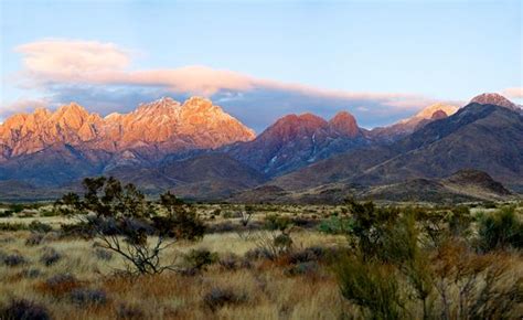 Organ Mountains at Sunset - Las Cruces