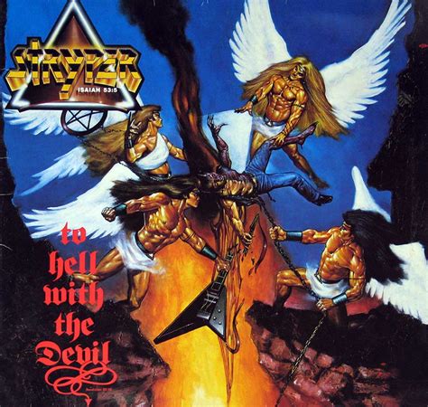 STRYPER To Hell with the Devil Christian Heavy Metal Rock Album Cover ...