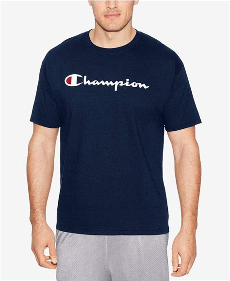 Champion Men Logo Graphic T-Shirt | Man logo, Champion clothing, Shirts