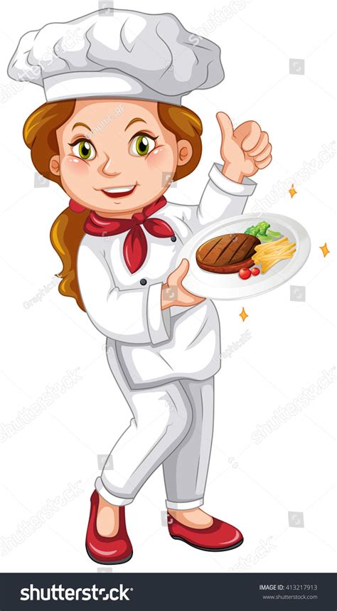 1,519 Woman Chef Clipart Images, Stock Photos & Vectors | Shutterstock