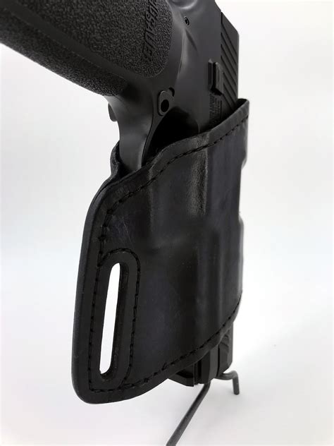 Leather Belt Holster Conceal Carry Holster Comfortable EDC All Day Eve ...