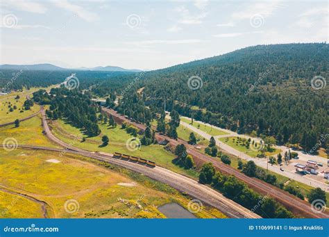 Arizona Williams City and the Railway Station Stock Image - Image of ...