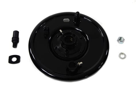 Front Mechanical Brake Backing Plate Black