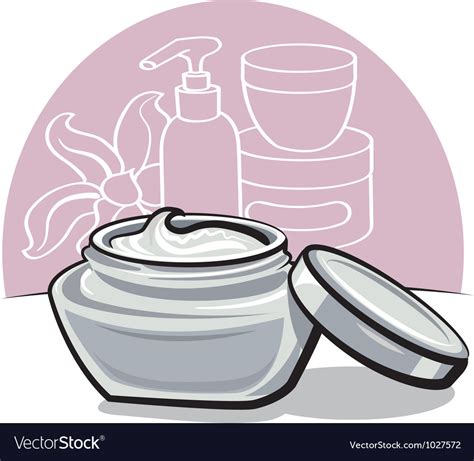 Moisturizing cream Royalty Free Vector Image - VectorStock