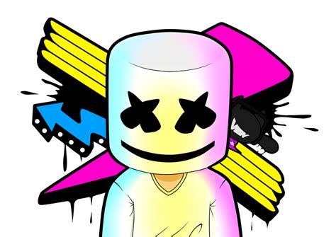 Marshmello by Kyasarin101 on DeviantArt Marshmallow Dj, Marshmallow ...