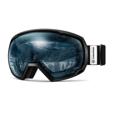 OTG Ski Goggles // Black + Blue - Outdoor Master - Touch of Modern