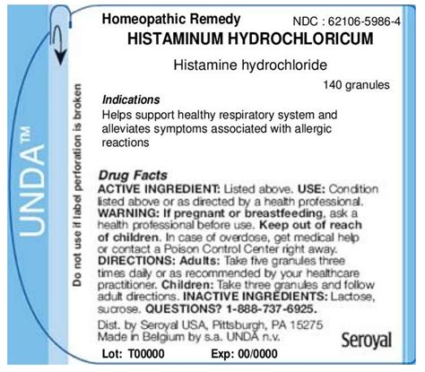 Histamine dihydrochloride - wikidoc