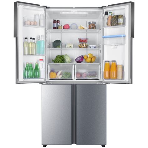 Haier HTF-456WM6 Energy Efficient Four Door American Fridge Freezer ...