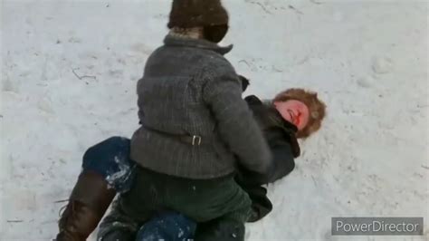 A Christmas Story (1983) - Ralphie Beats Up Bully Scut Farkus. - YouTube