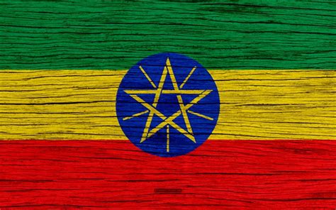 Download wallpapers Flag of Ethiopia, 4k, Africa, wooden texture ...