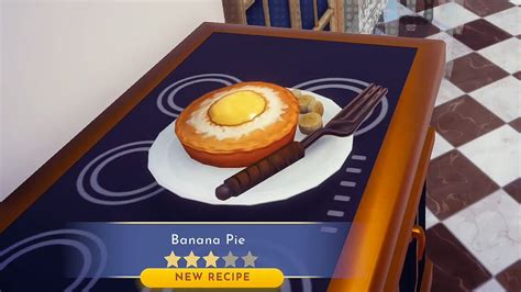 Banana Pie Recipe Disney Dreamlight Valley - Find Vegetarian Recipes