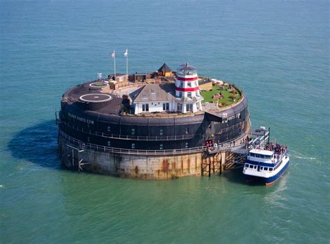 Unusual British holidays: Solent Forts between Portsmouth and the Isle ...