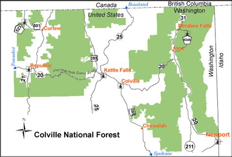 Northwest Hiker presents Hiking in the Colville National Forest of ...