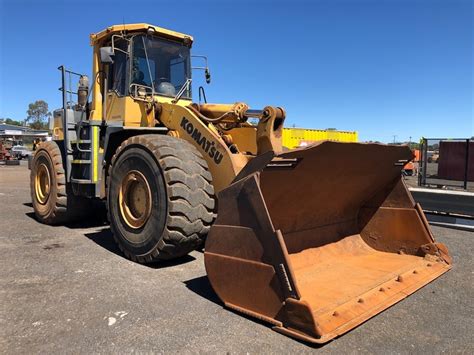 Komatsu WA500 Wheeled Loader Auction (0001-7026181) | Grays Australia