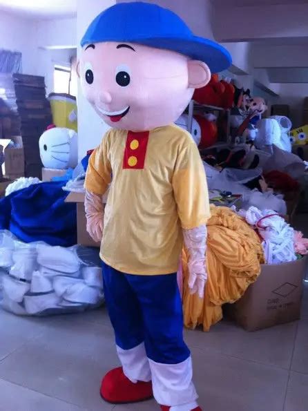 New Caillou mascot costume fancy adult size cartoon for party free ...