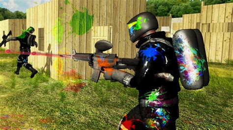 Paintball Shooting Arena: Real Battle Field Combat - YouTube