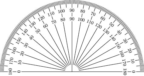 Printable Protractor Pdf